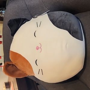 NWT 16" Squishmallow Original Cam AKA Cameron the Calico Cat RARE